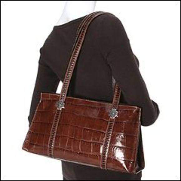 NWT NIB Brighton Sienna Satchel retired style Rare - Picture 1 of 3